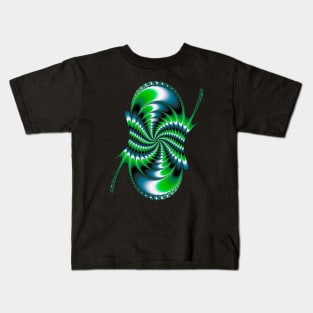 Fractal spiral pattern Kids T-Shirt